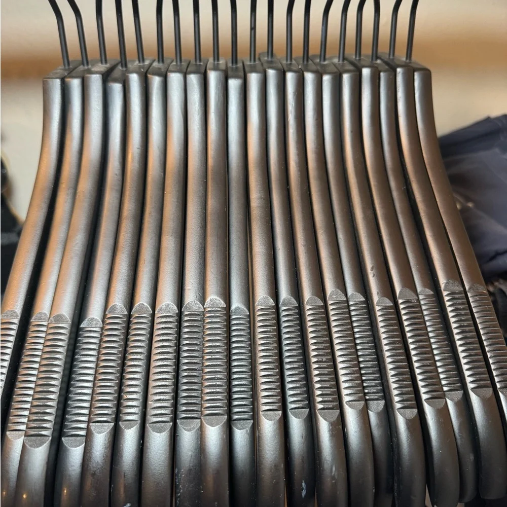 Black Wooden Clothes Hanger